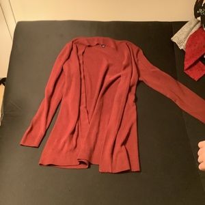 Size Medium Maroon Karen Scott Cardigan